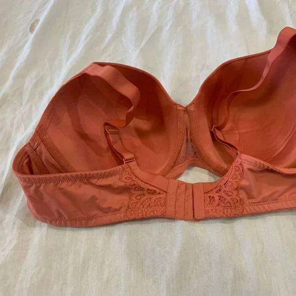 🌼AUDEN BALCONETTE COVERAGE LIGHTLY LINED WOMENS UNDERWIRE BRA SIZE 46… 🌼